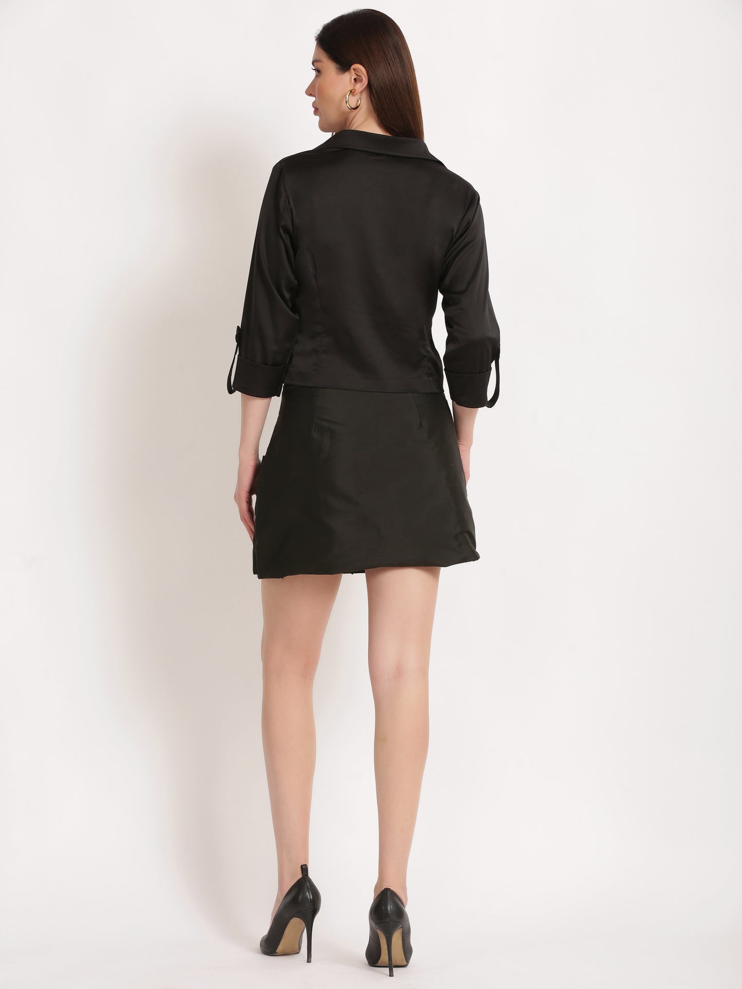 Embellished Skirt Set