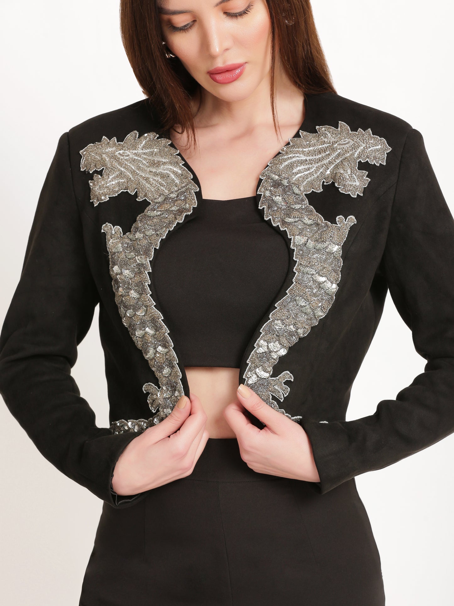 Dragon Charm Blazer Suit