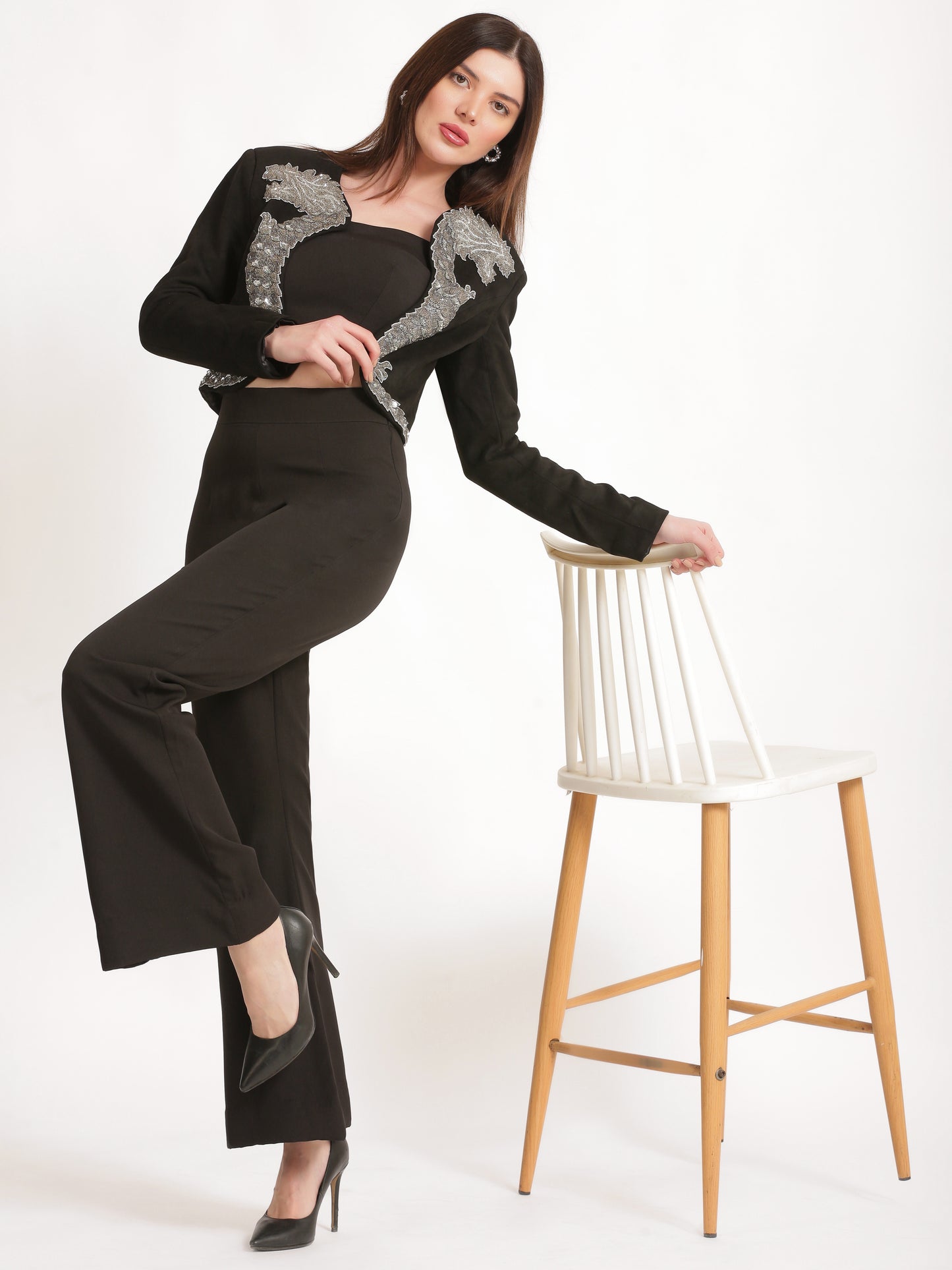 Dragon Charm Blazer Suit