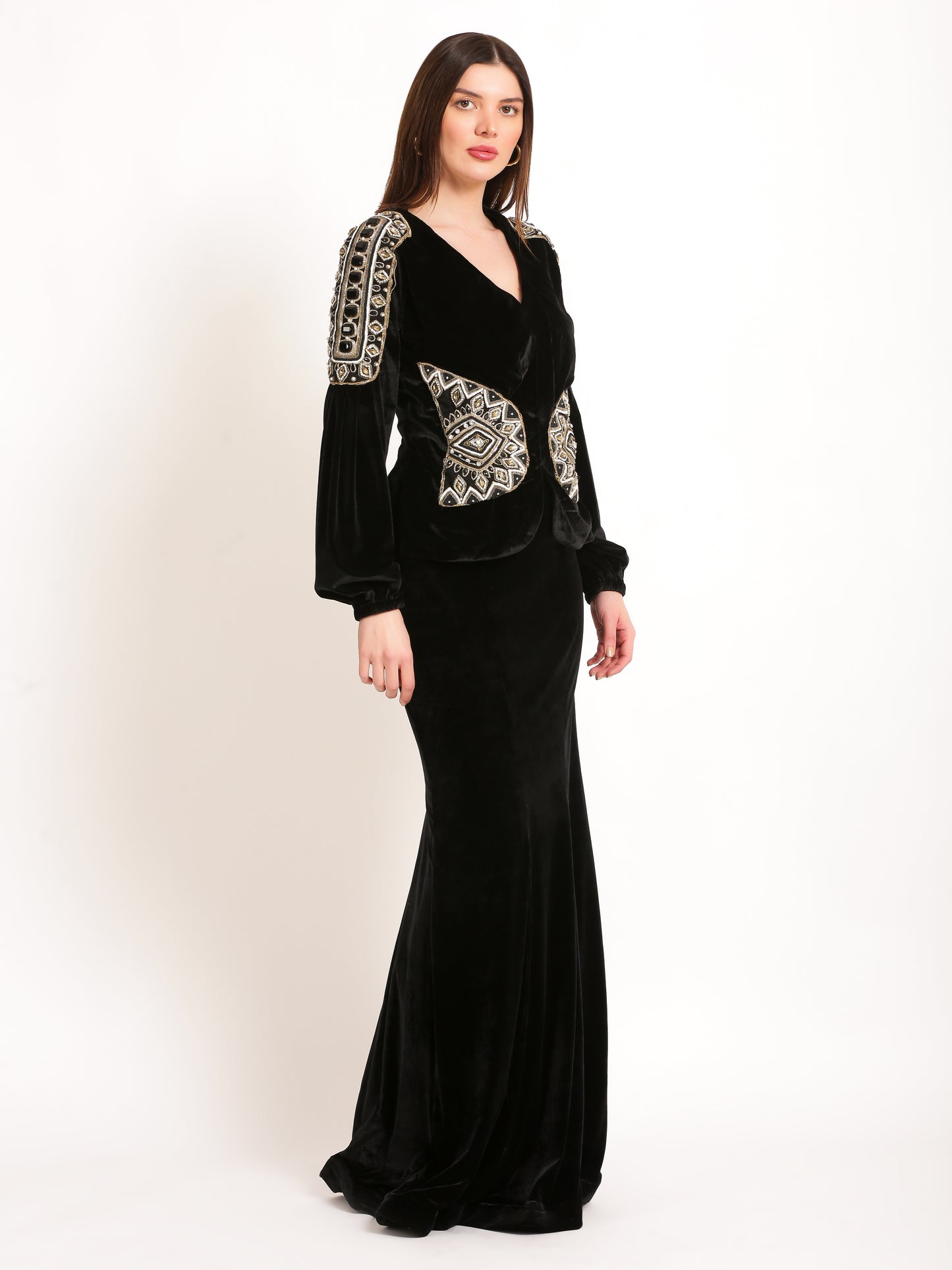 Midnight Majestic Dress