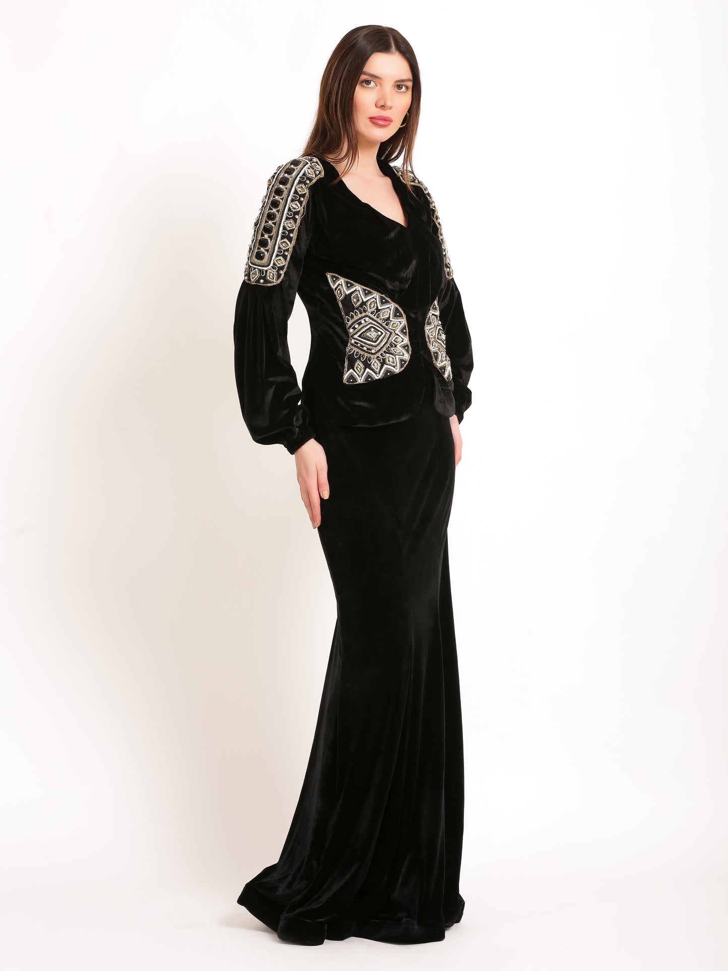 Midnight Majestic Dress