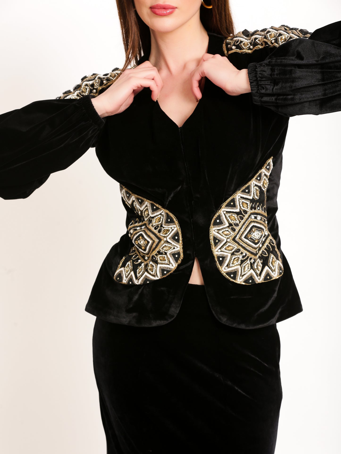 Midnight Majestic Dress