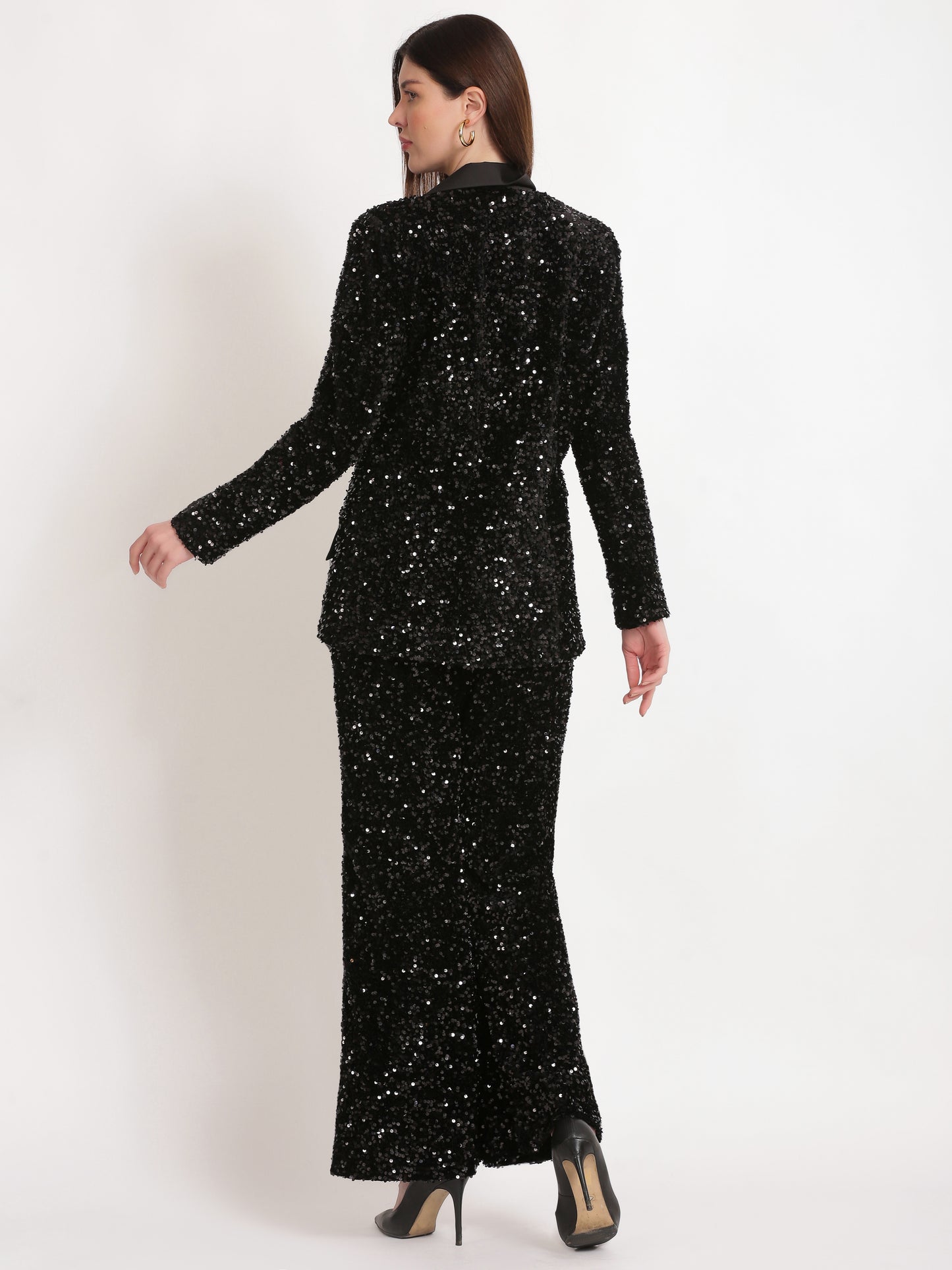 Obsidian Bling Blazer Set